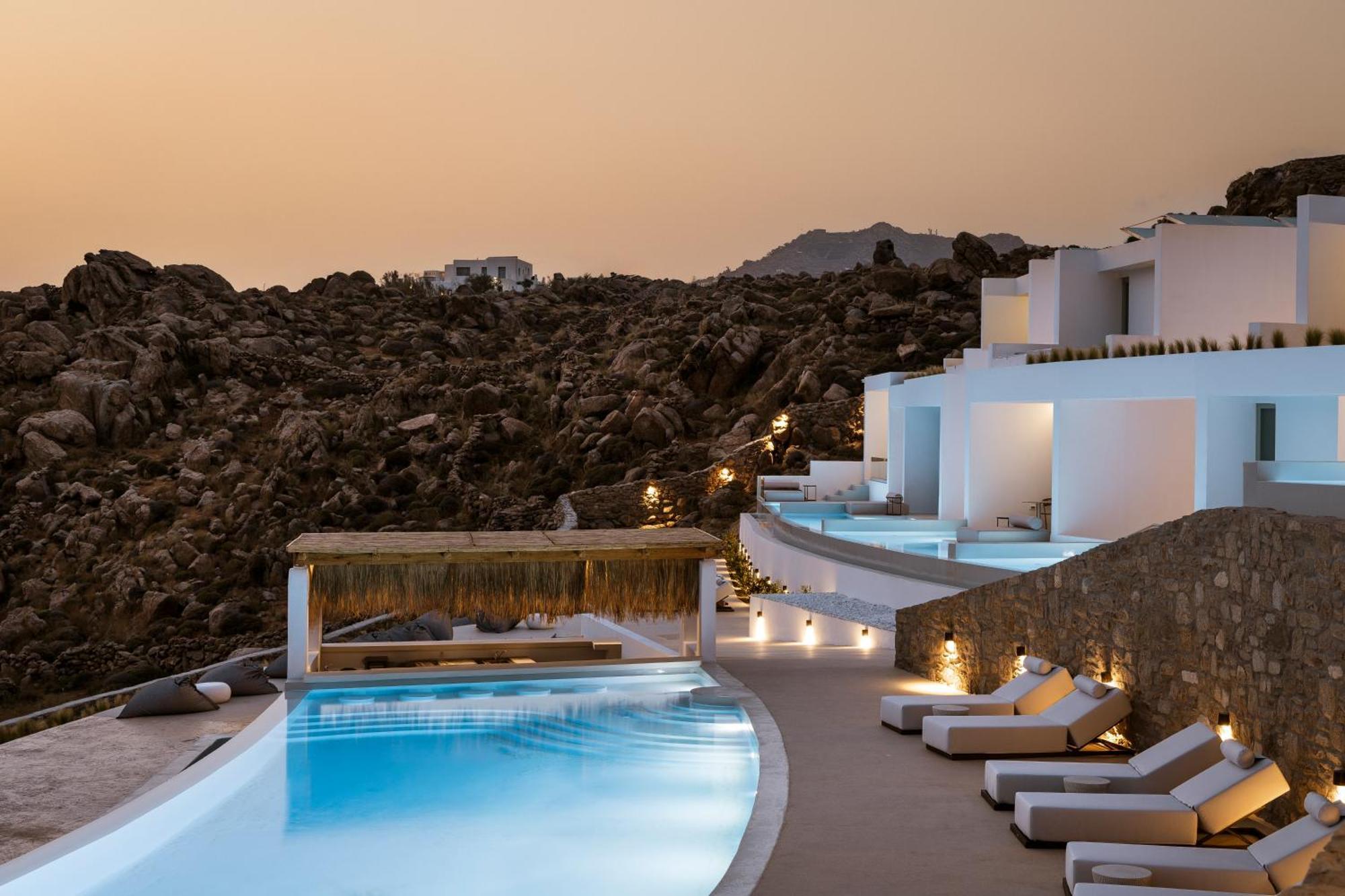 Mykonos Flow - Super Paradise Hotel Mykonos Town Exterior foto